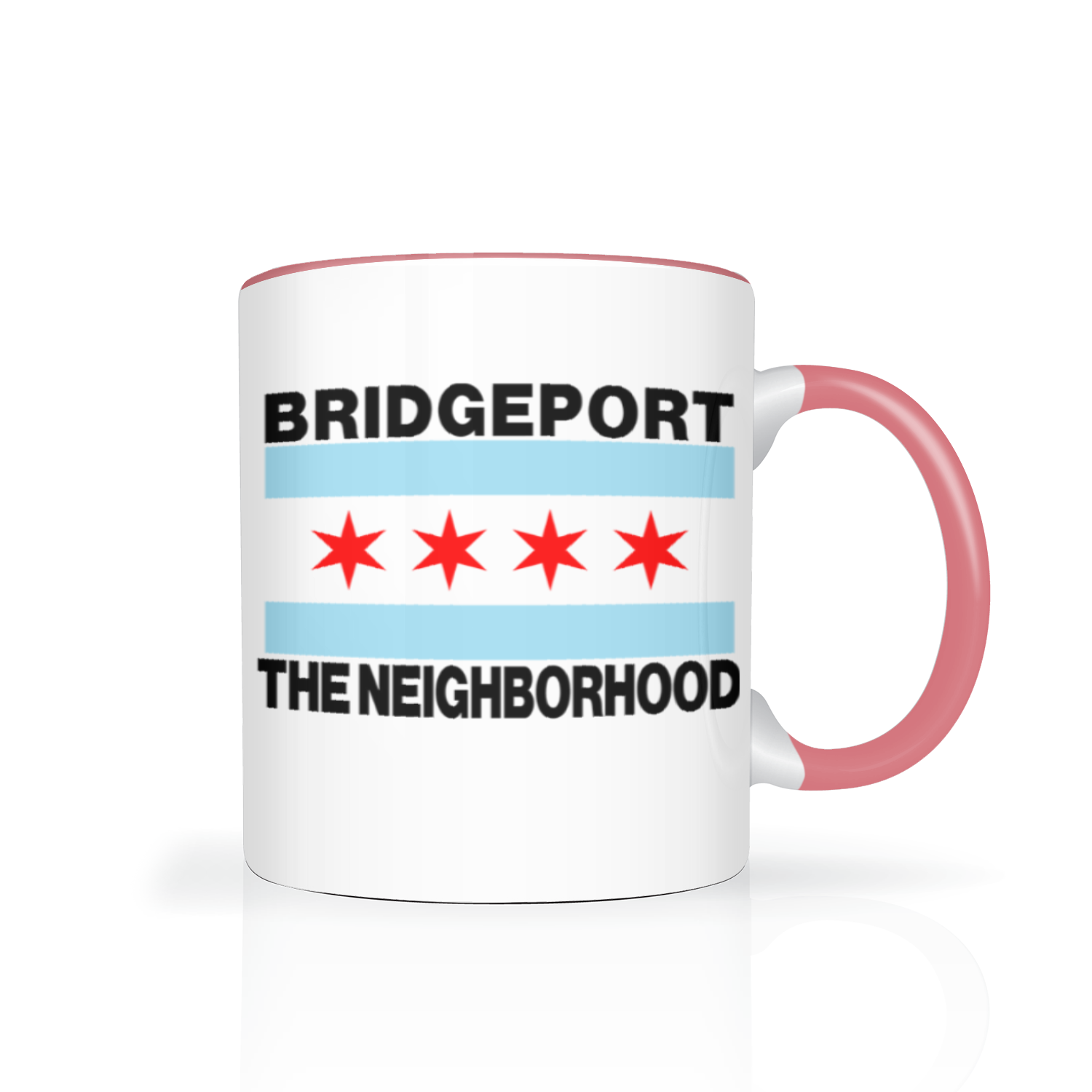 Chicago Flag Bridgeport 11oz 2 Tone Mug