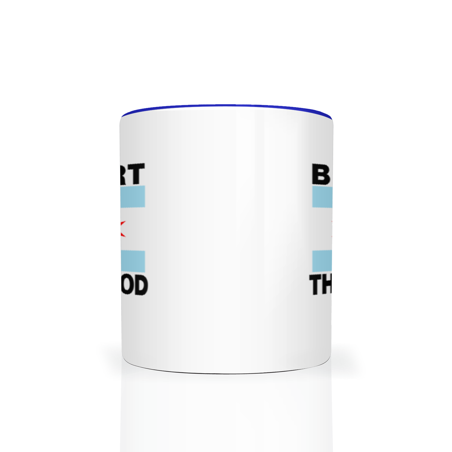 Chicago Flag Bridgeport 11oz 2 Tone Mug