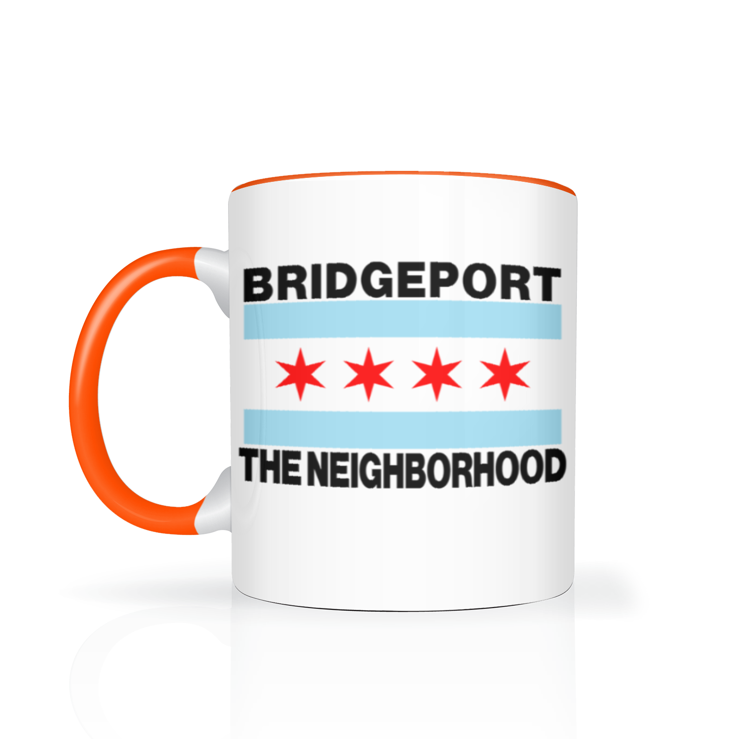 Chicago Flag Bridgeport 11oz 2 Tone Mug