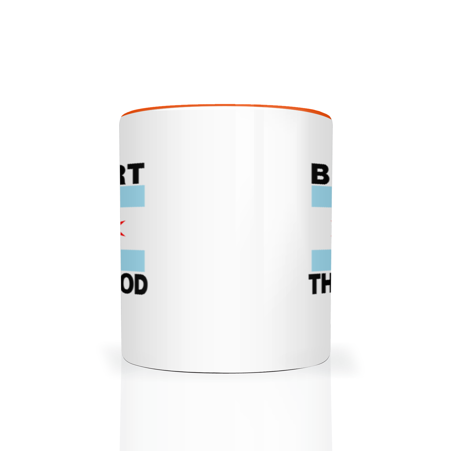 Chicago Flag Bridgeport 11oz 2 Tone Mug