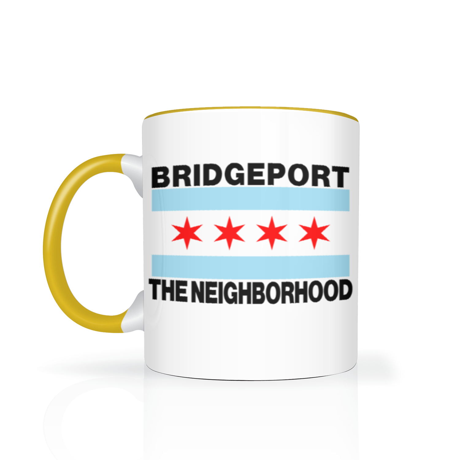 Chicago Flag Bridgeport 11oz 2 Tone Mug