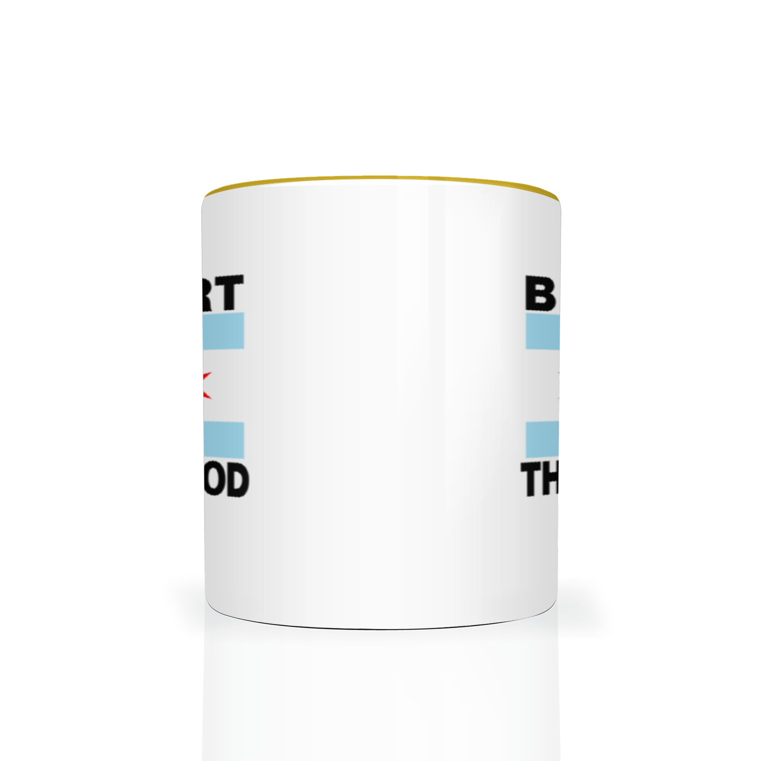 Chicago Flag Bridgeport 11oz 2 Tone Mug