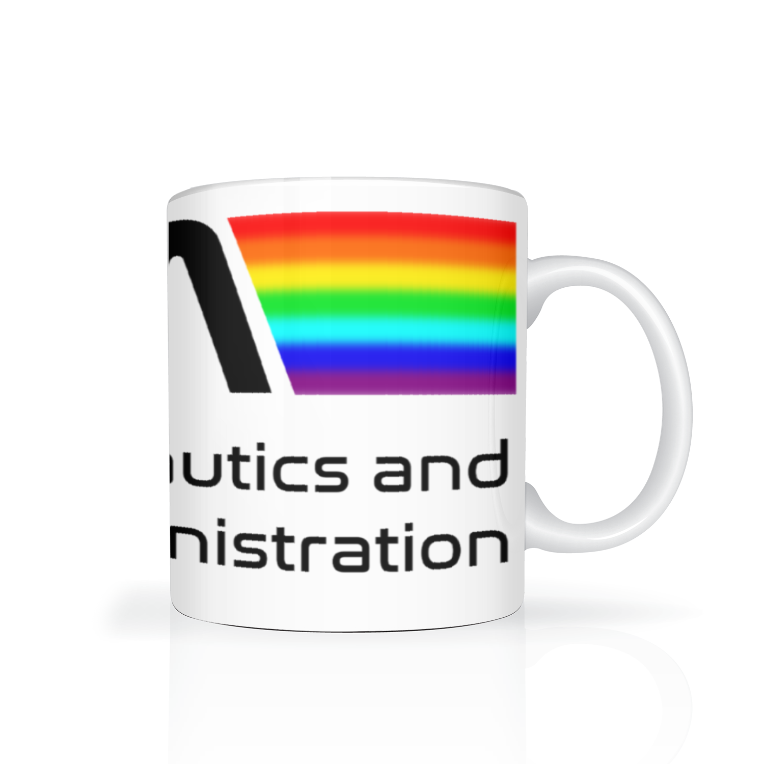 NASA Space Logo 11oz 2 Tone Mug