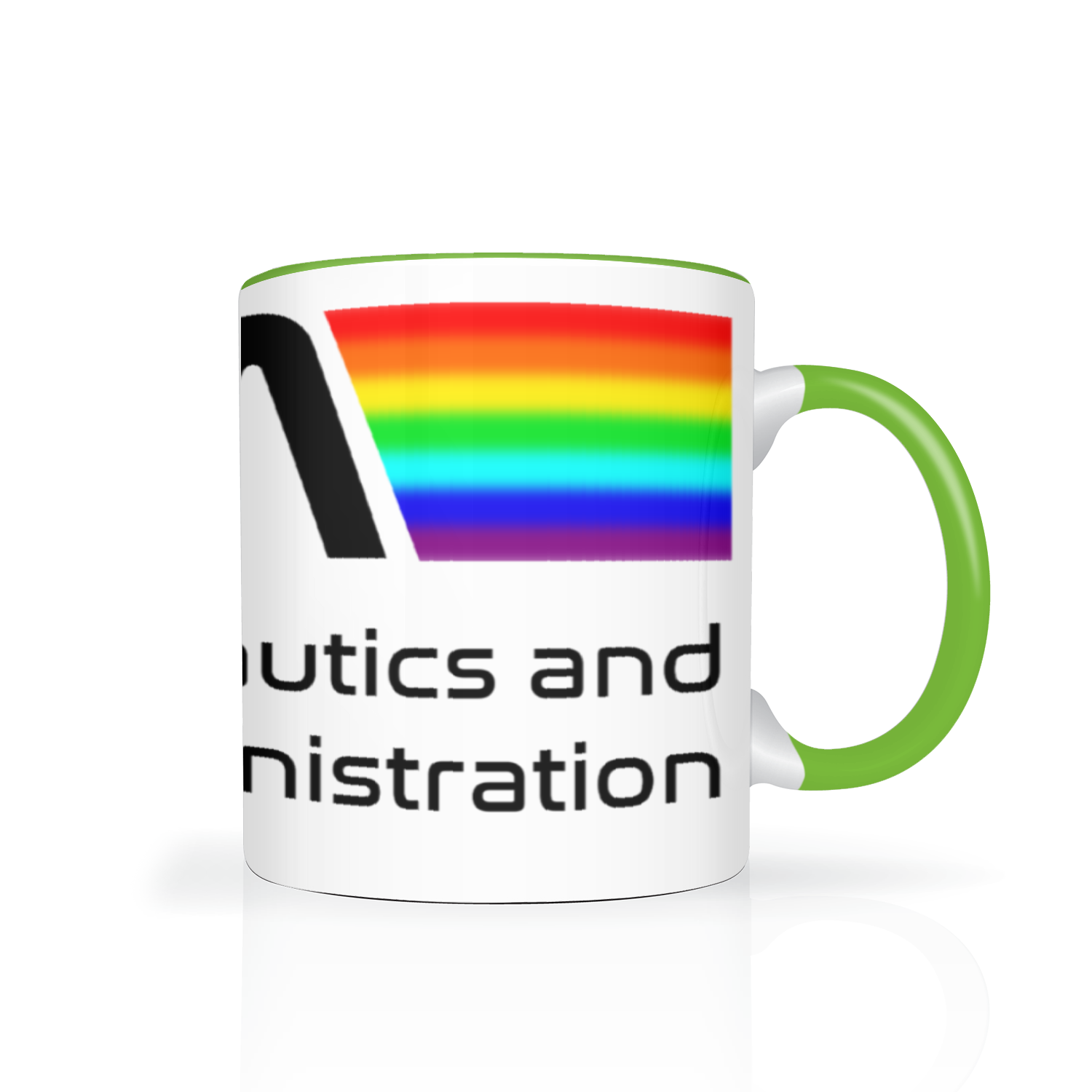 NASA Space Logo 11oz 2 Tone Mug