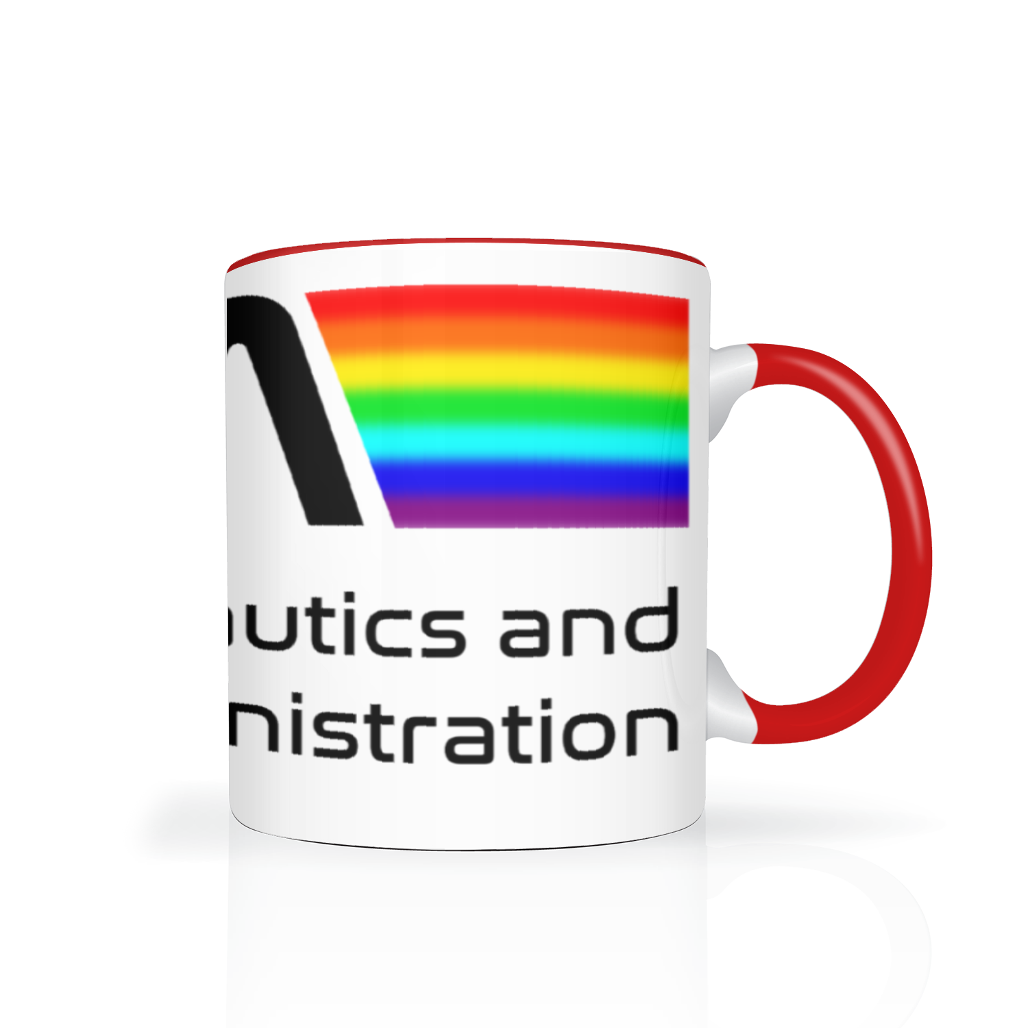 NASA Space Logo 11oz 2 Tone Mug