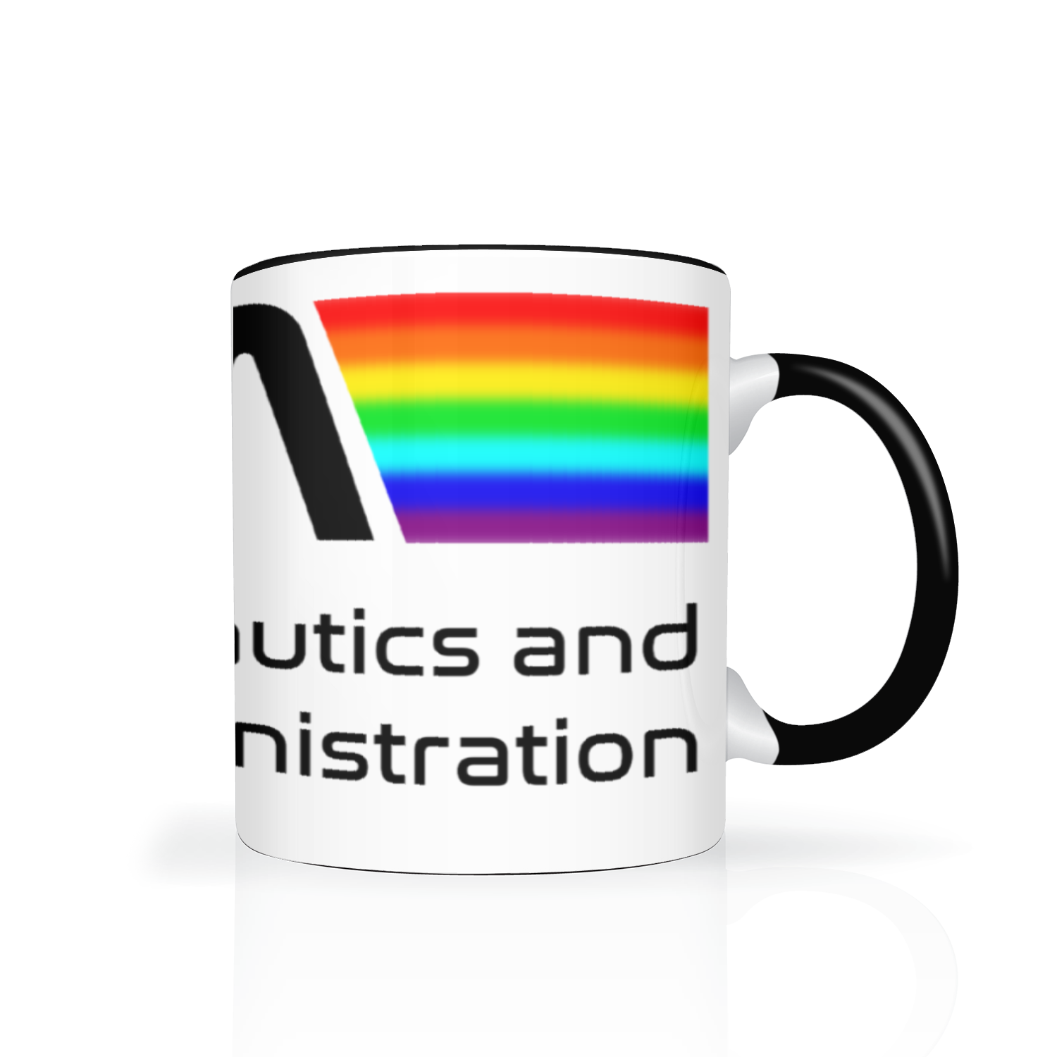 NASA Space Logo 11oz 2 Tone Mug