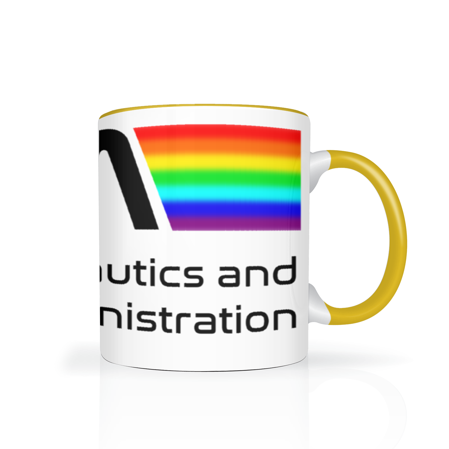 NASA Space Logo 11oz 2 Tone Mug