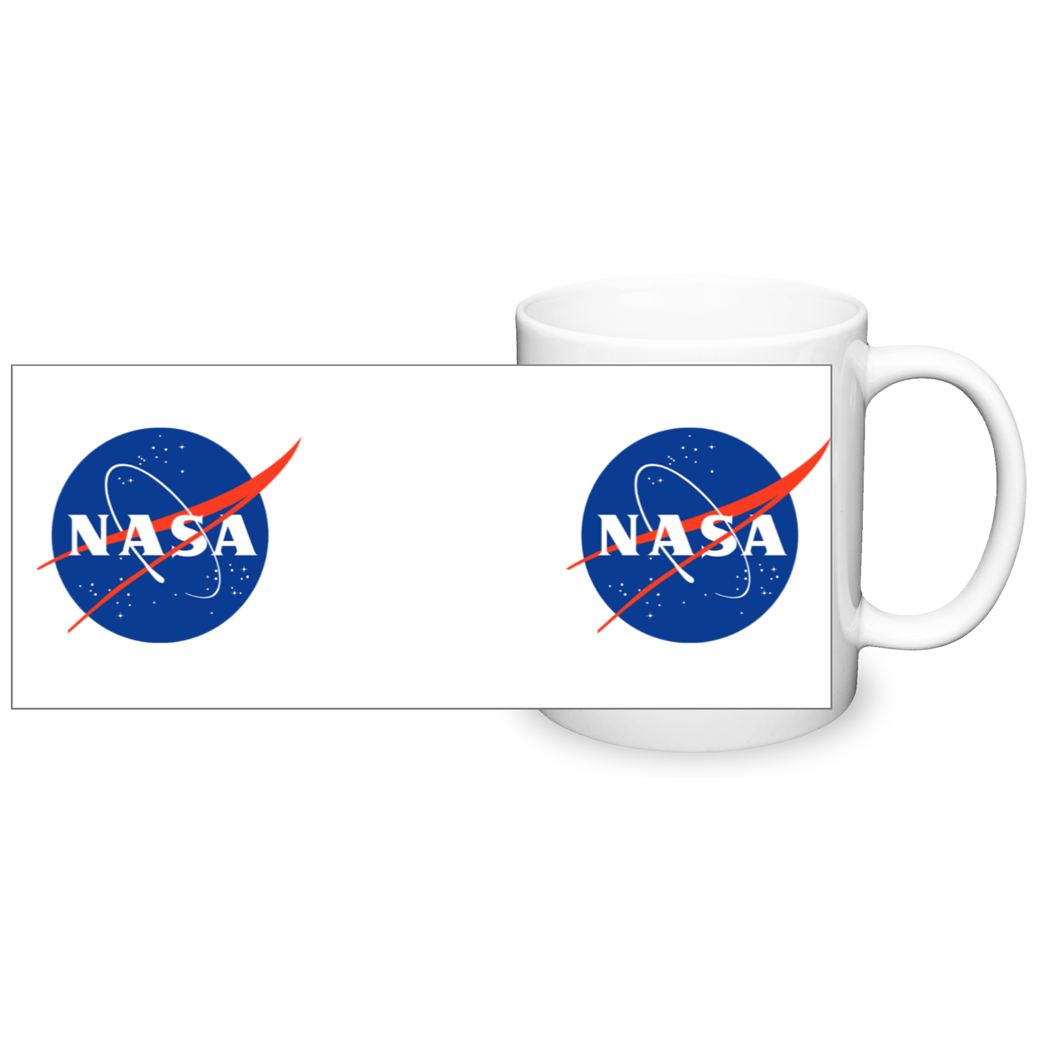 NASA Circle Logo 11oz 2 Tone Mug