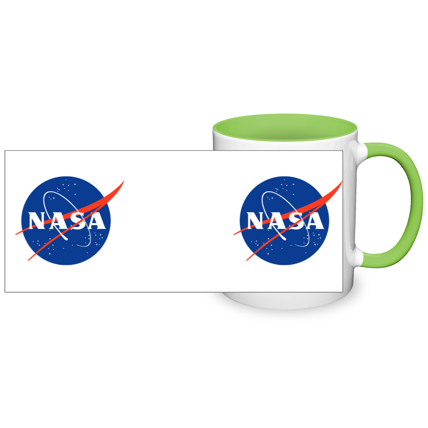 NASA Circle Logo 11oz 2 Tone Mug
