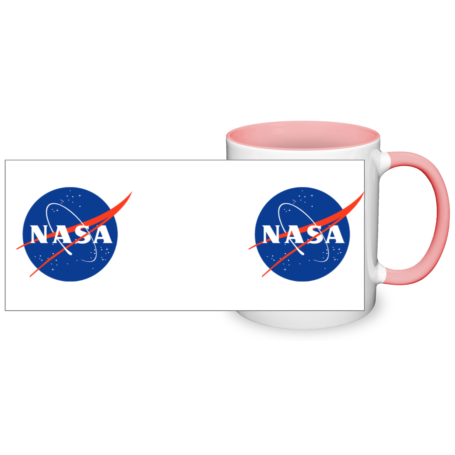 NASA Circle Logo 11oz 2 Tone Mug