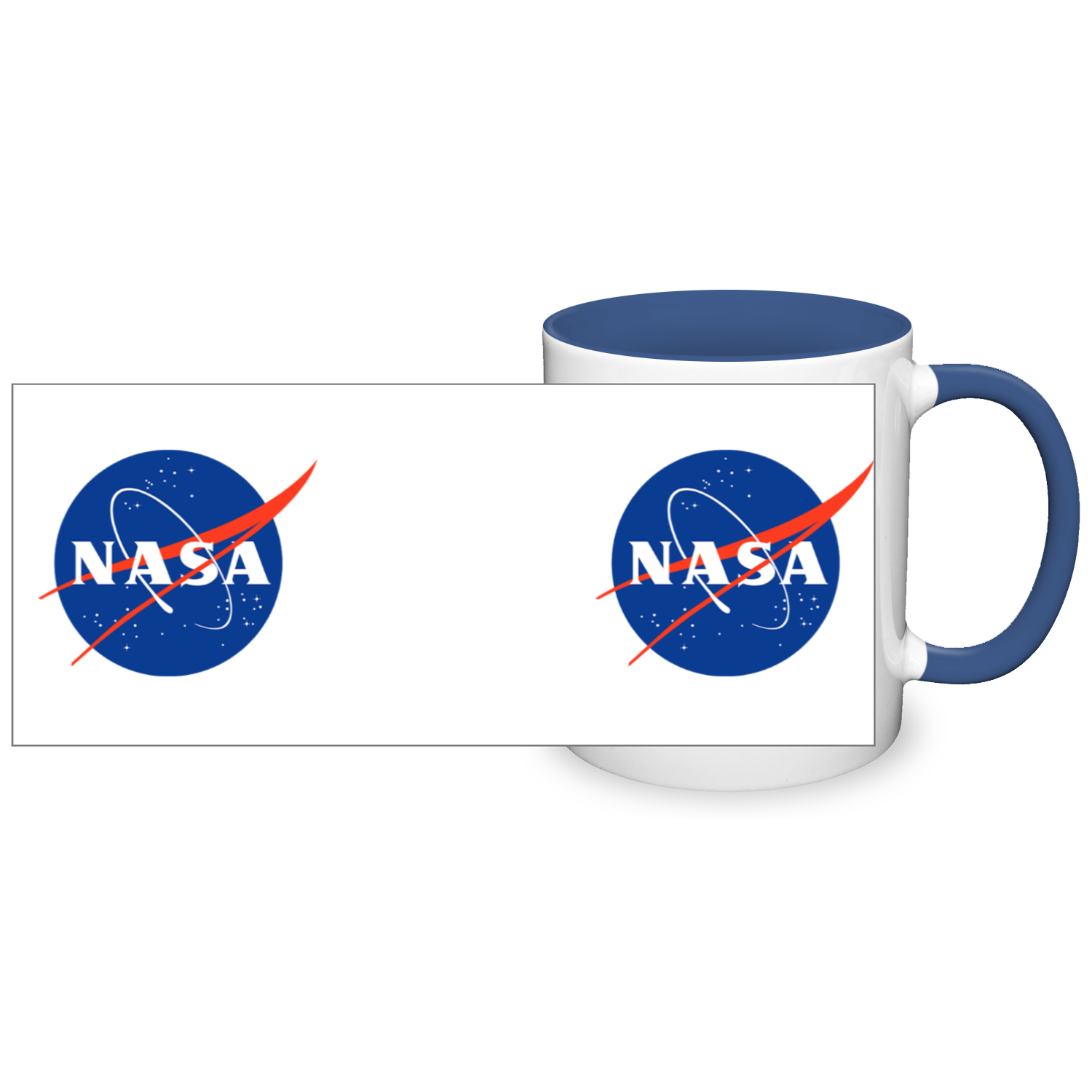 NASA Circle Logo 11oz 2 Tone Mug