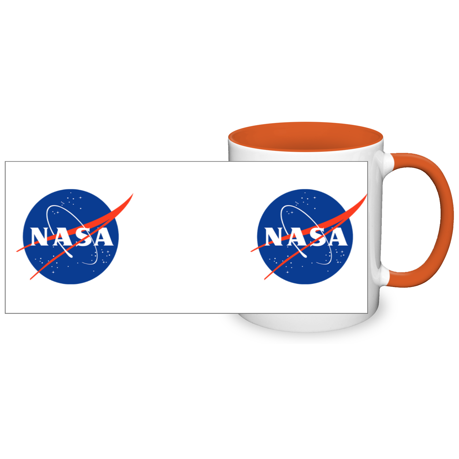 NASA Circle Logo 11oz 2 Tone Mug