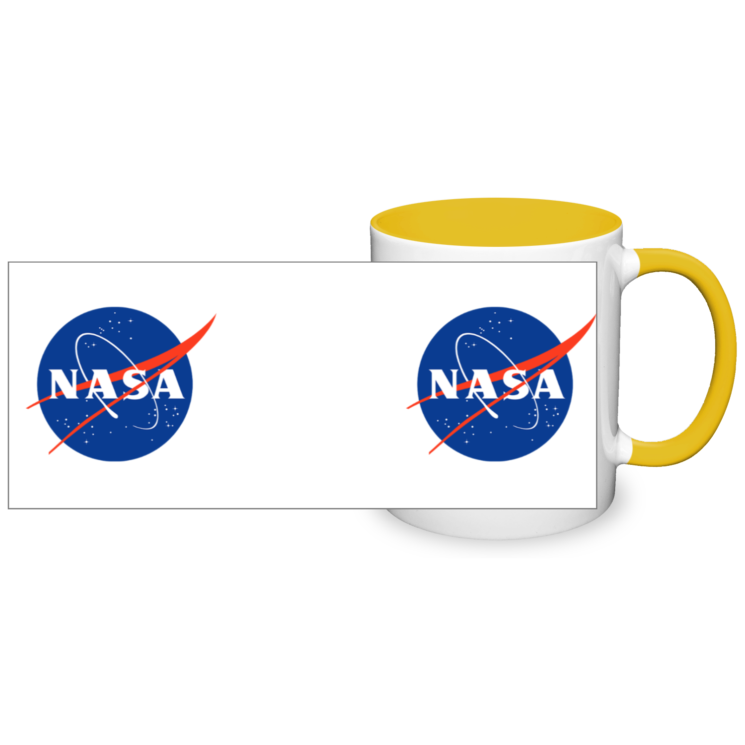 NASA Circle Logo 11oz 2 Tone Mug