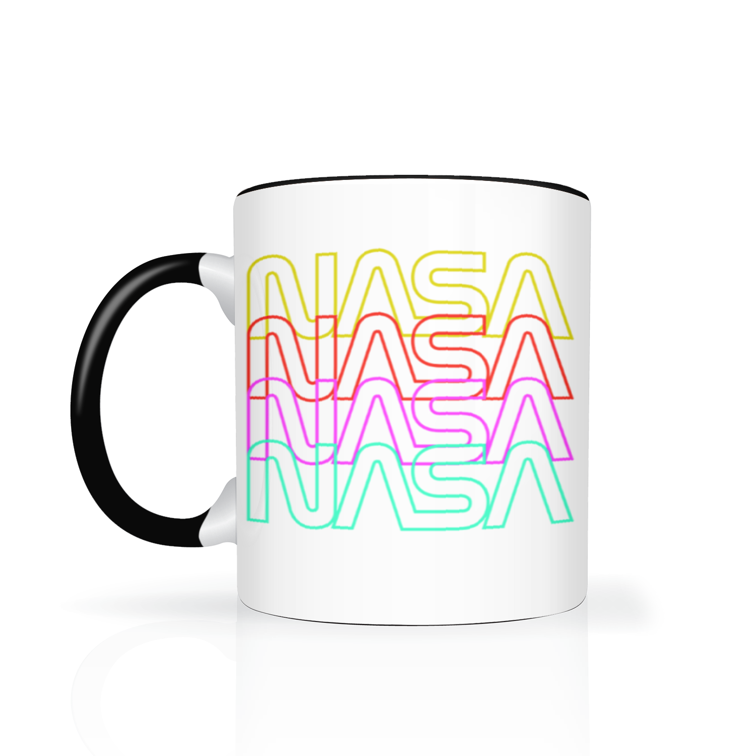NASA Worm 11oz 2 Tone Mug
