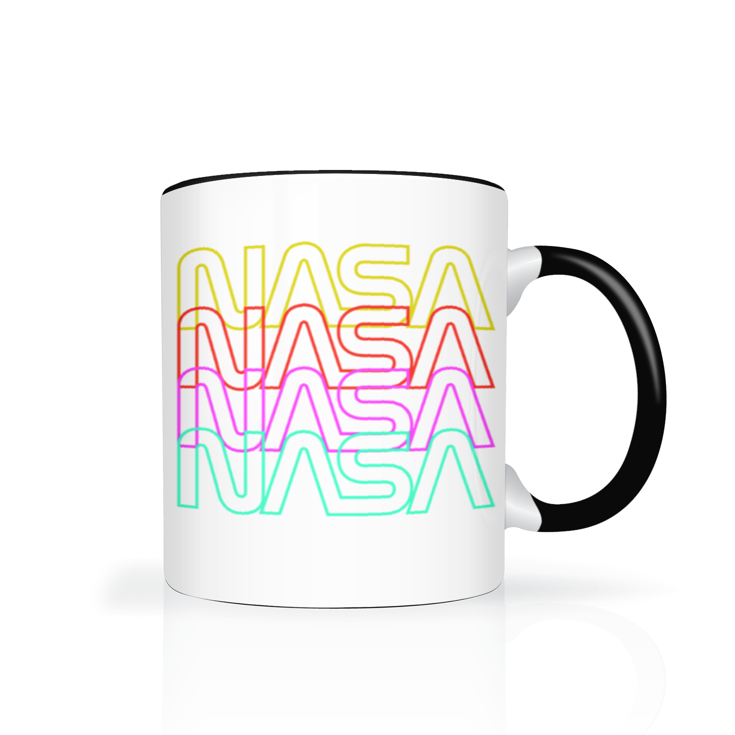 NASA Worm 11oz 2 Tone Mug