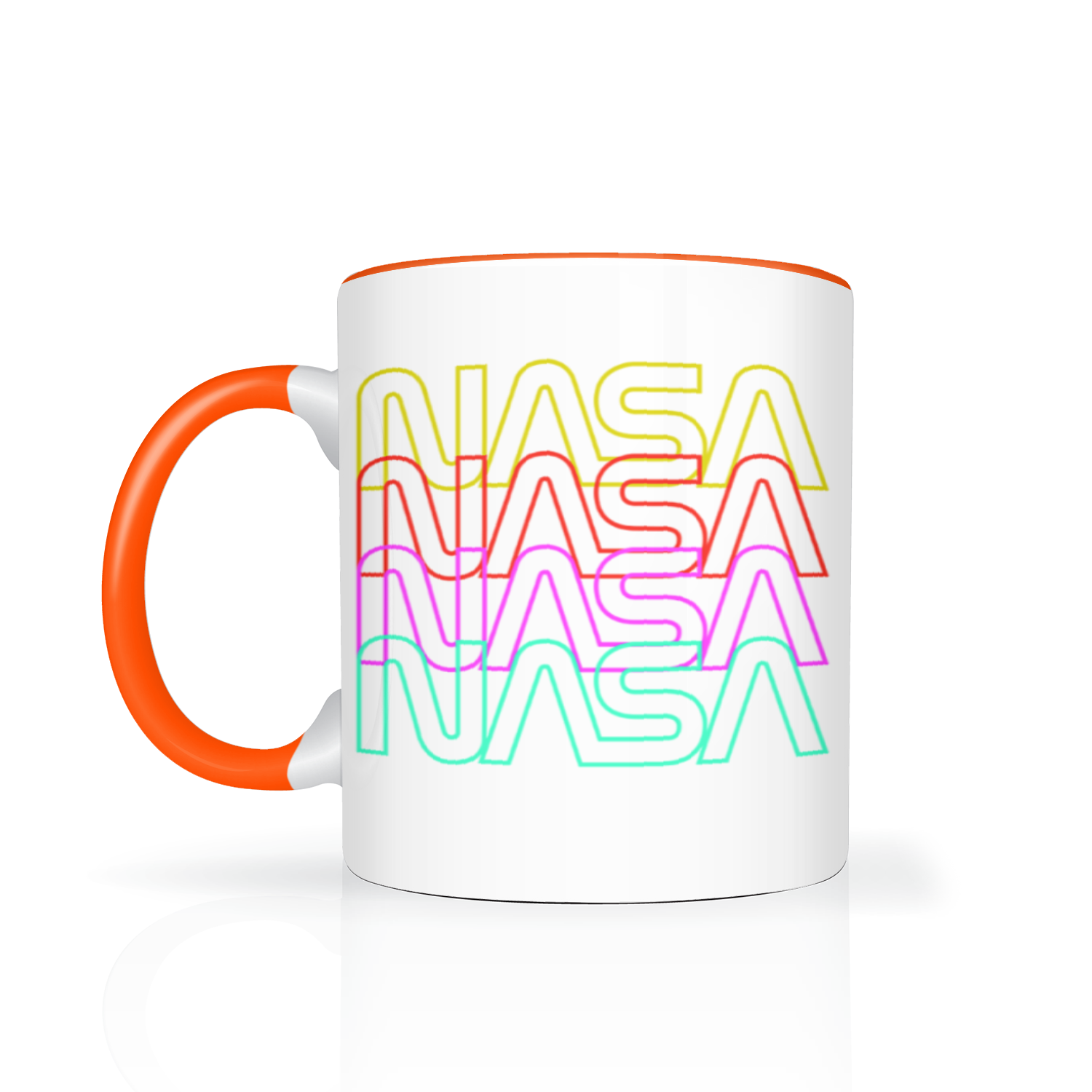 NASA Worm 11oz 2 Tone Mug