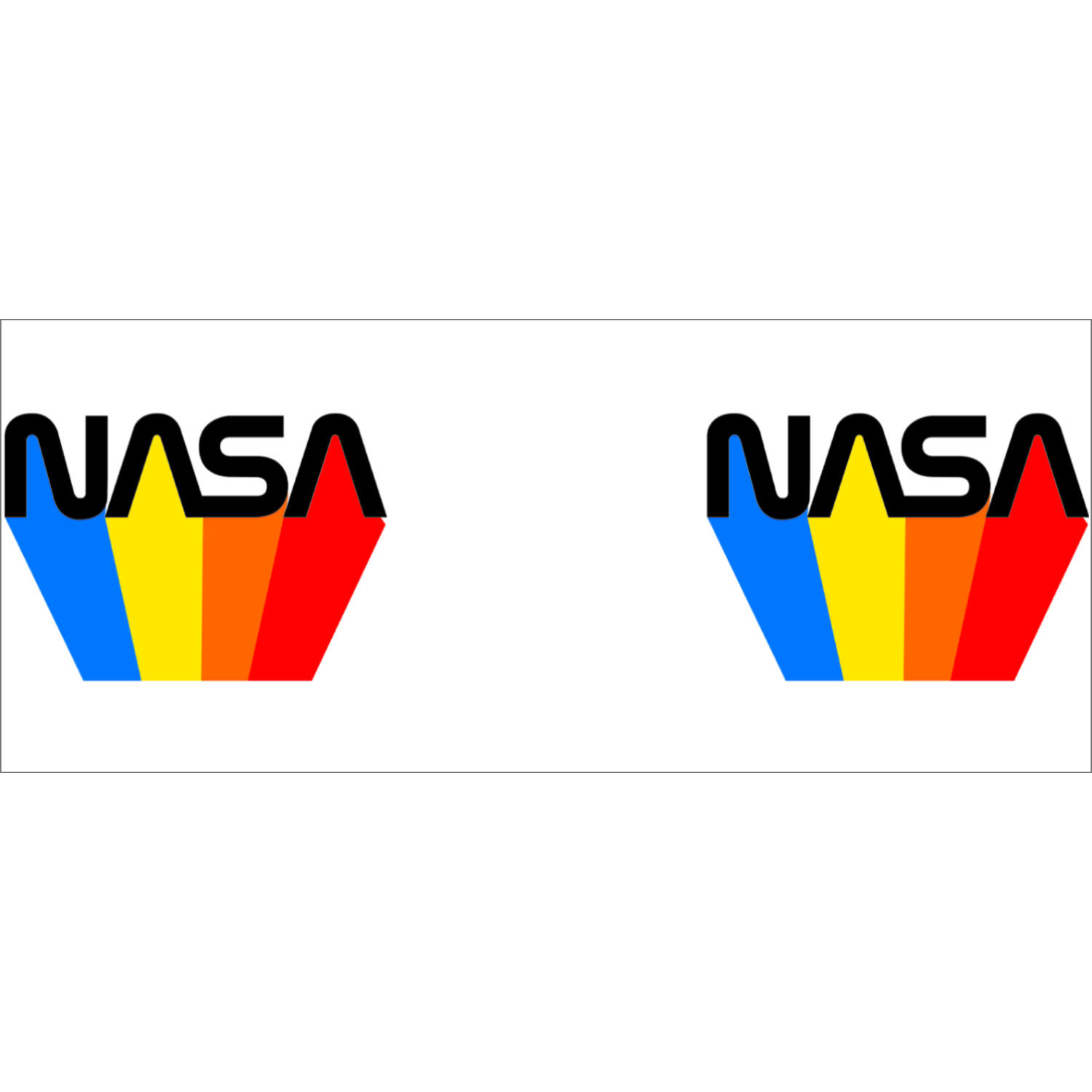 NASA 80’s Retro 2 Tone 15oz Mug