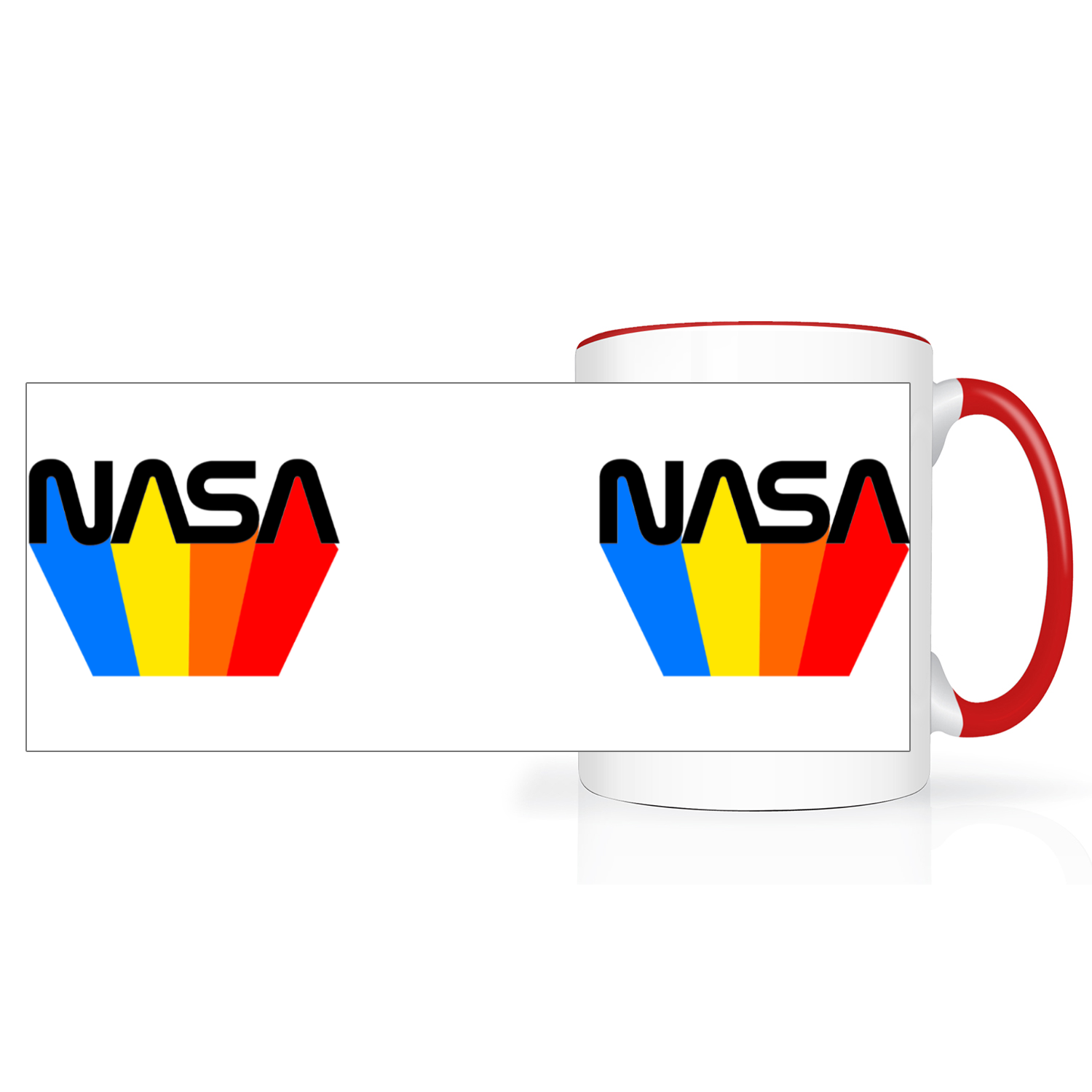 NASA 80’s Retro 2 Tone 15oz Mug