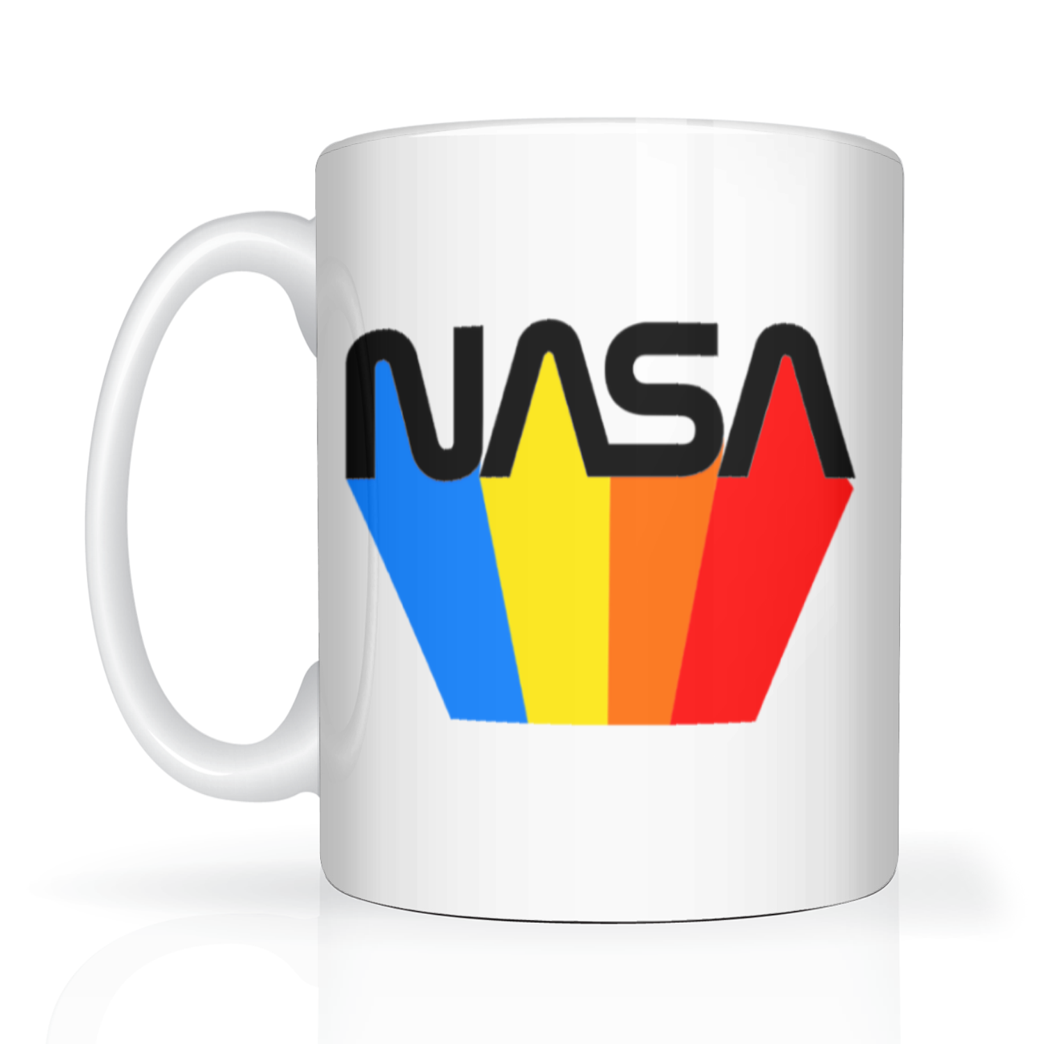 NASA 80’s Retro 2 Tone 15oz Mug