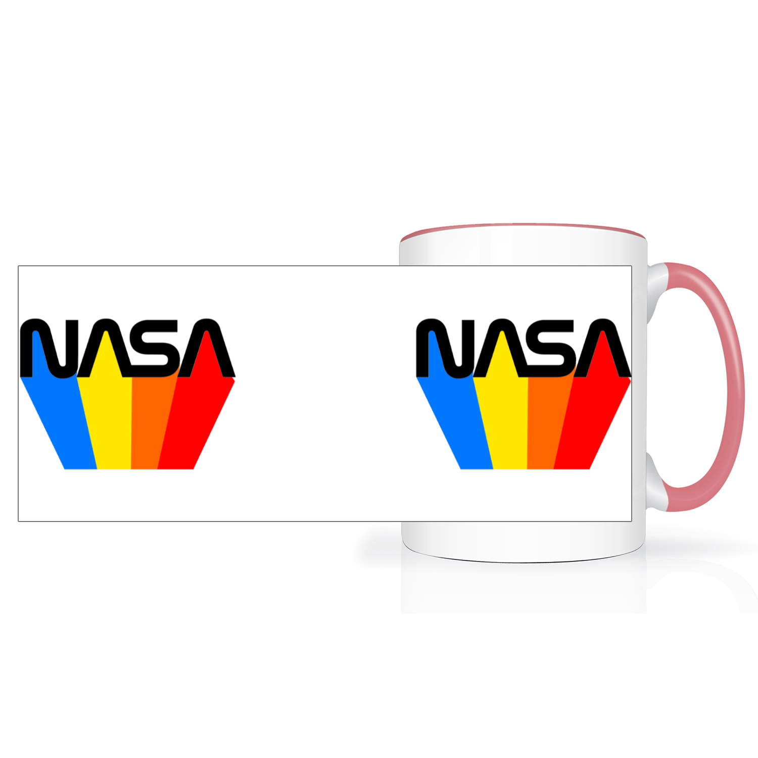 NASA 80’s Retro 2 Tone 15oz Mug