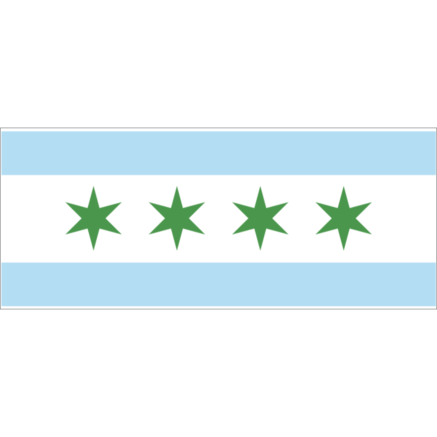 Chicago Flag St. Patty’s 2 Tone 15oz Mug