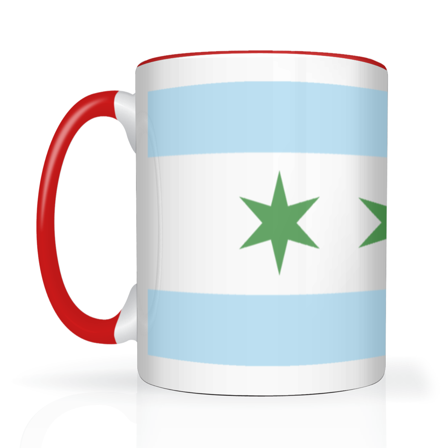 Chicago Flag St. Patty’s 2 Tone 15oz Mug