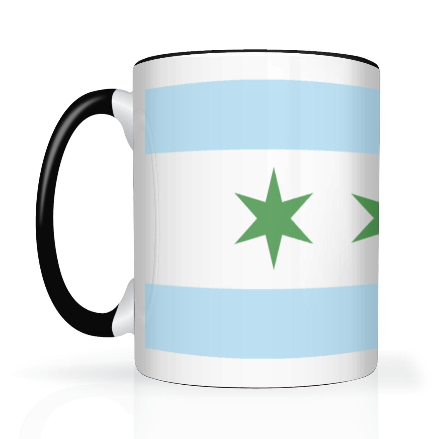 Chicago Flag St. Patty’s 2 Tone 15oz Mug