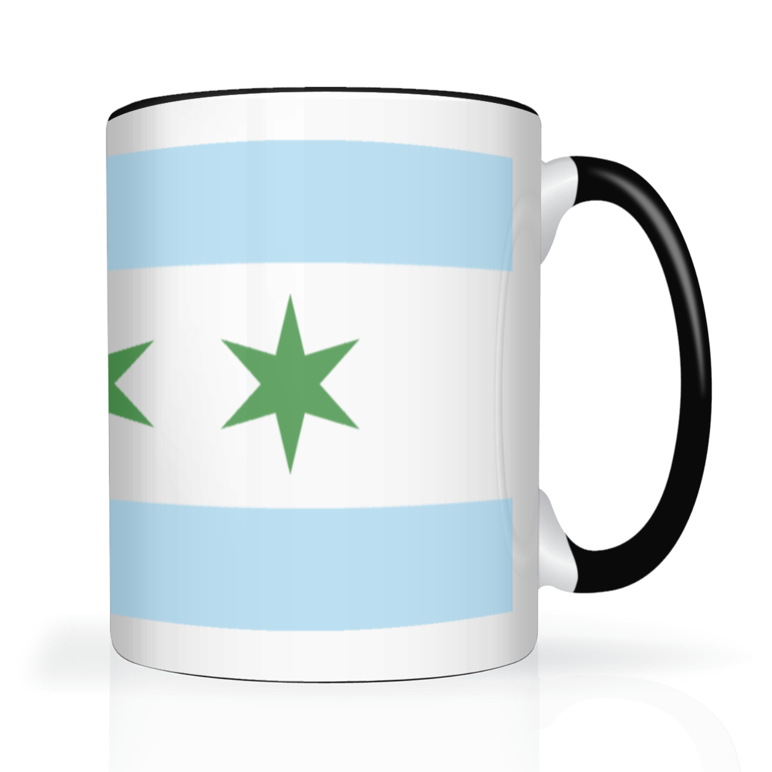 Chicago Flag St. Patty’s 2 Tone 15oz Mug
