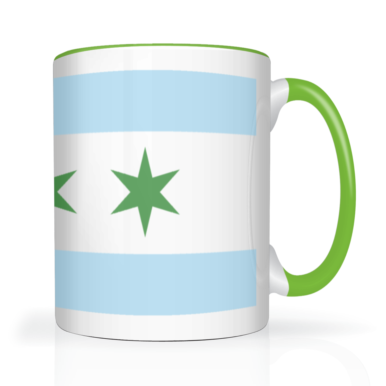 Chicago Flag St. Patty’s 2 Tone 15oz Mug