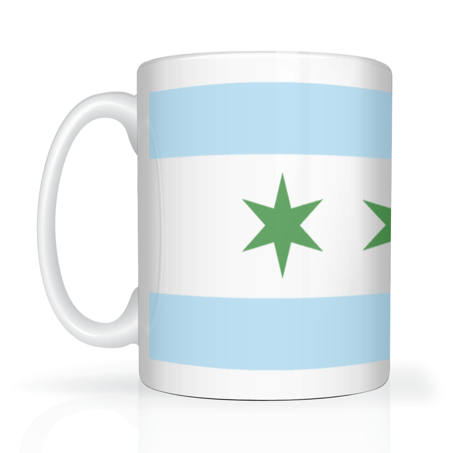 Chicago Flag St. Patty’s 2 Tone 15oz Mug