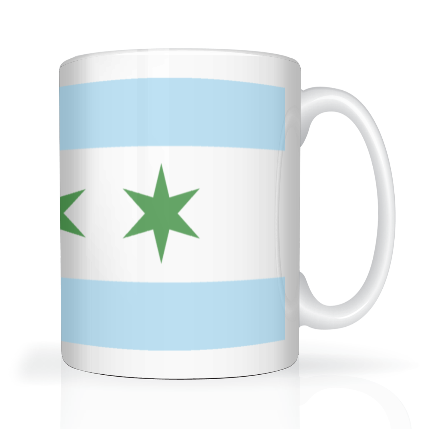 Chicago Flag St. Patty’s 2 Tone 15oz Mug