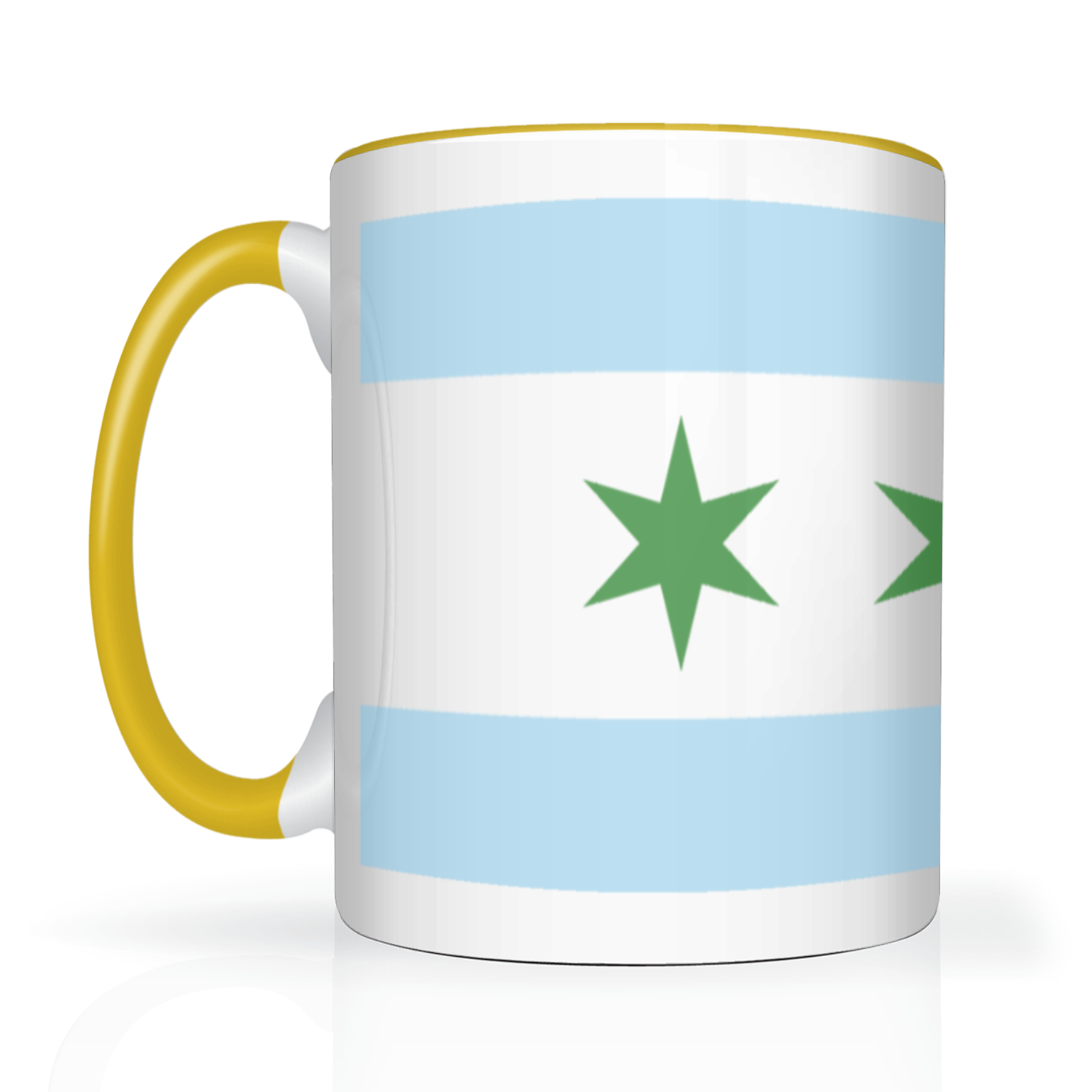 Chicago Flag St. Patty’s 2 Tone 15oz Mug