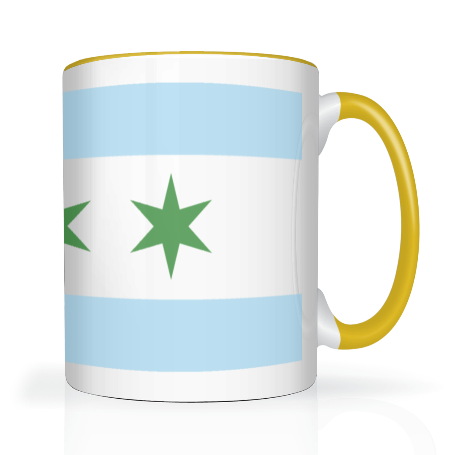 Chicago Flag St. Patty’s 2 Tone 15oz Mug