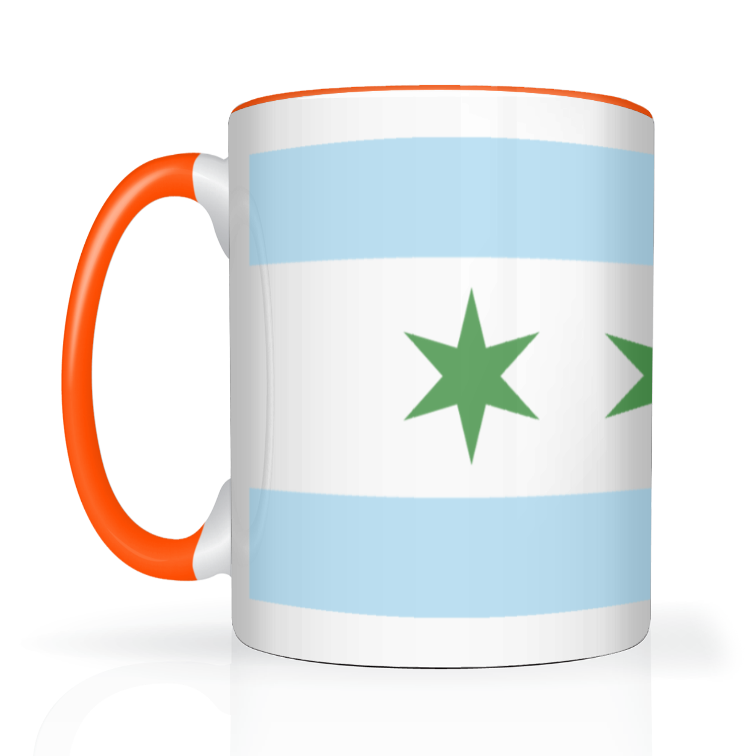 Chicago Flag St. Patty’s 2 Tone 15oz Mug