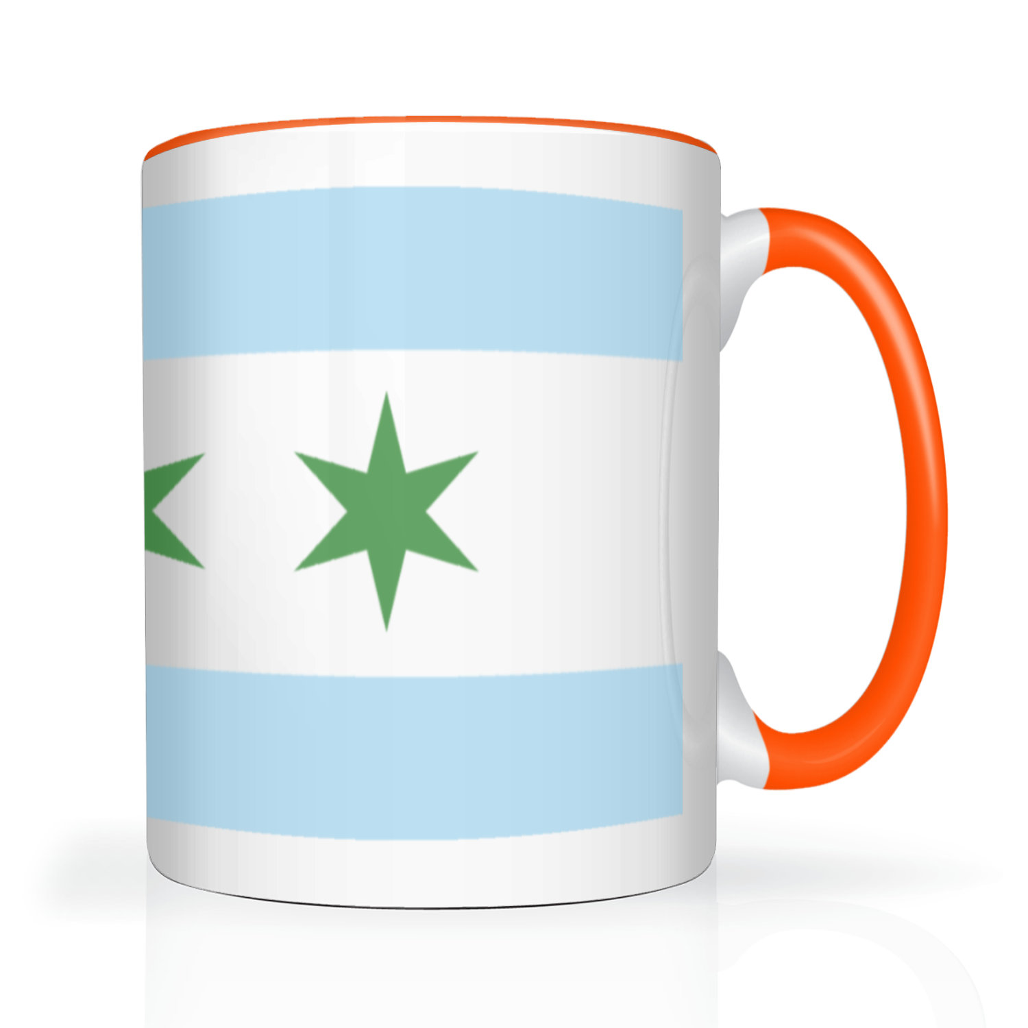 Chicago Flag St. Patty’s 2 Tone 15oz Mug