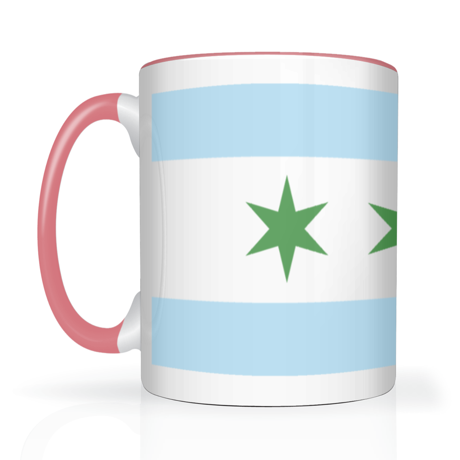 Chicago Flag St. Patty’s 2 Tone 15oz Mug