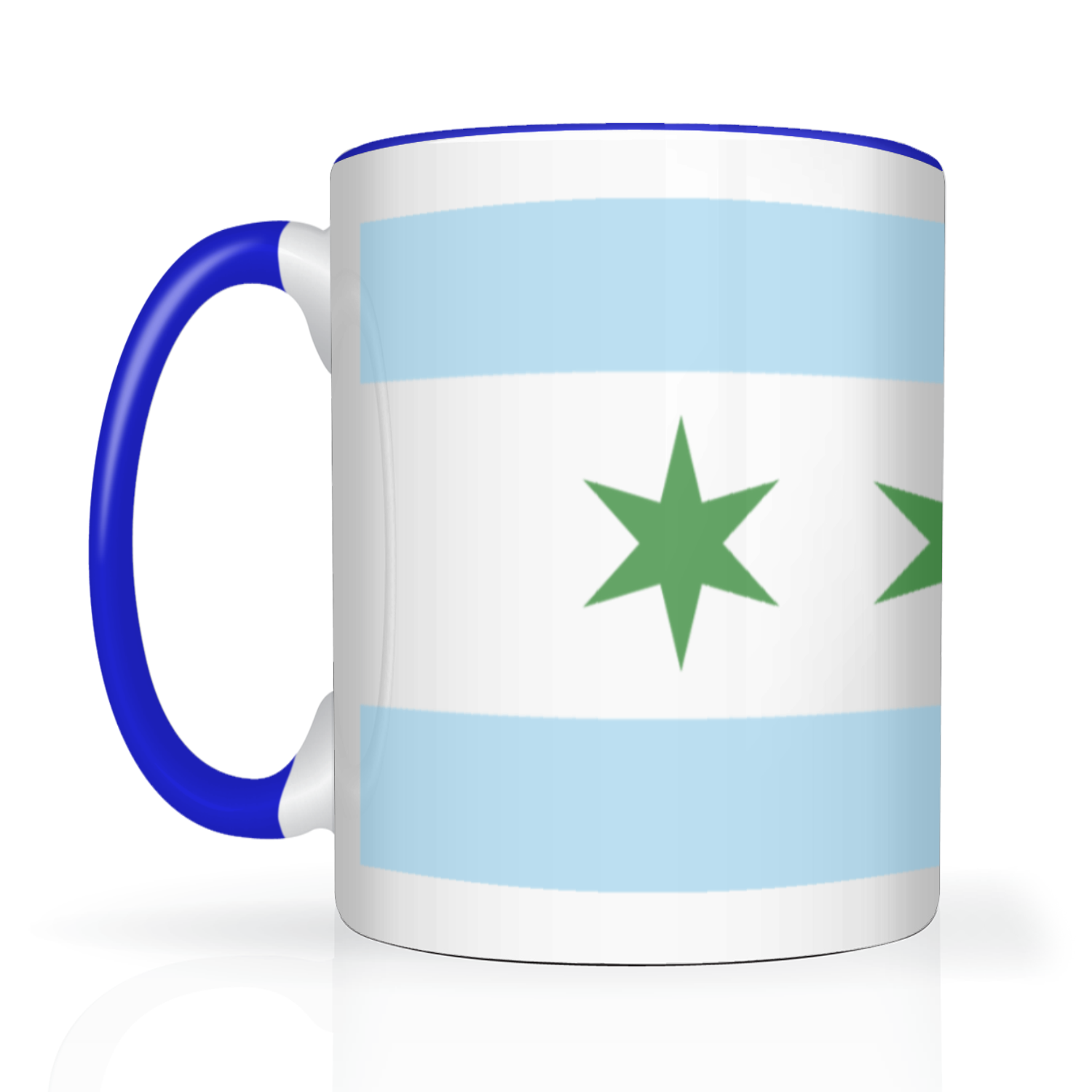 Chicago Flag St. Patty’s 2 Tone 15oz Mug
