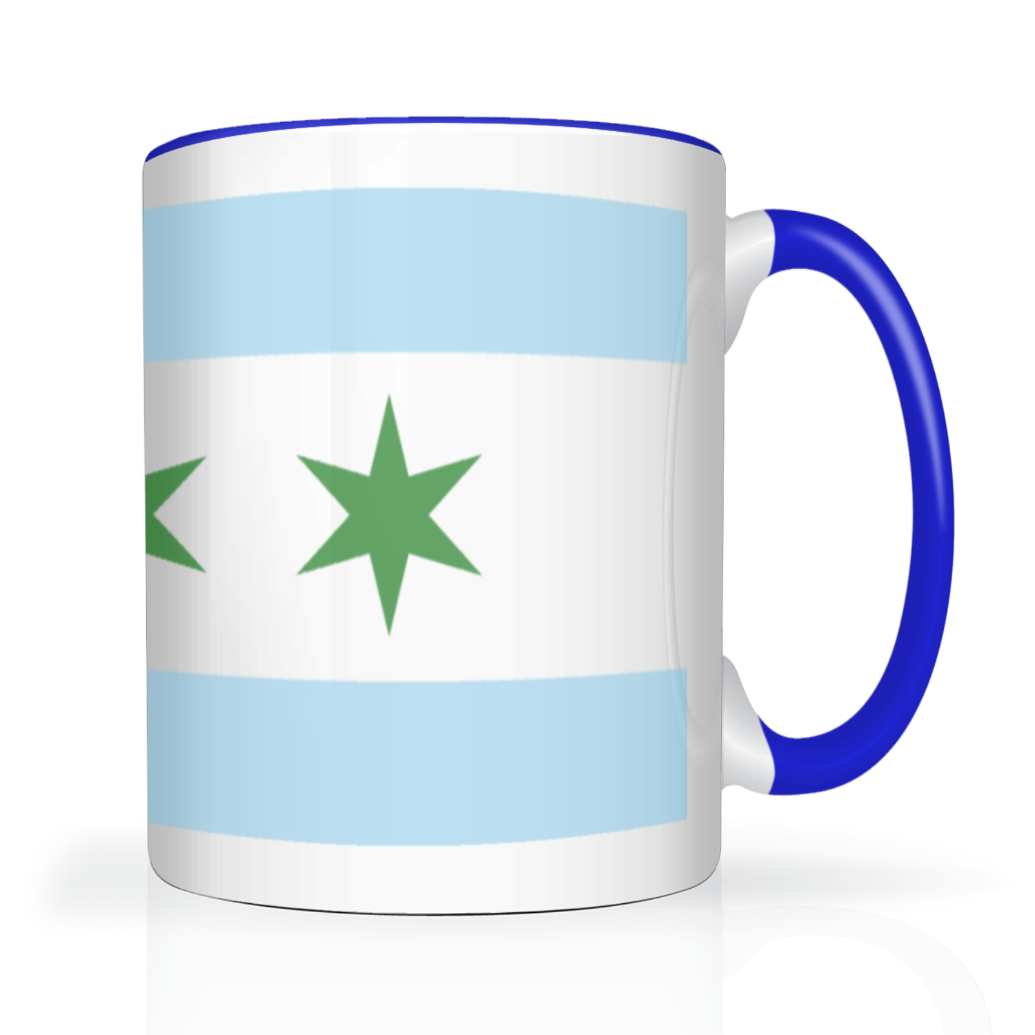 Chicago Flag St. Patty’s 2 Tone 15oz Mug