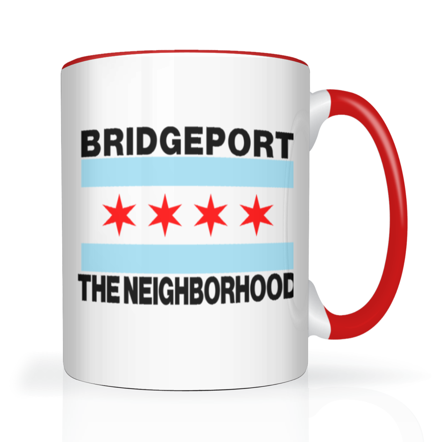 Chicago Flag Bridgeport 2 Tone 15oz Mug