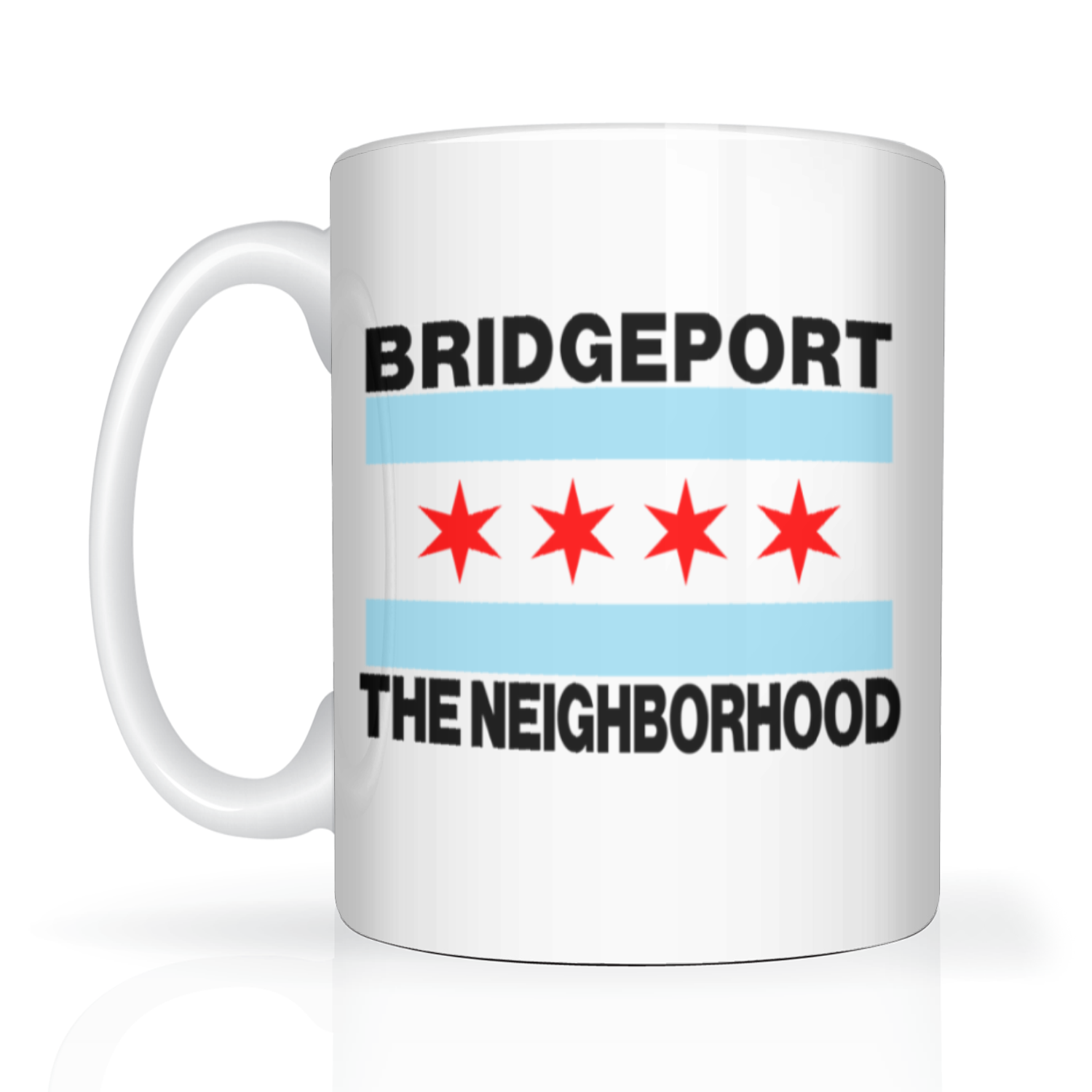 Chicago Flag Bridgeport 2 Tone 15oz Mug