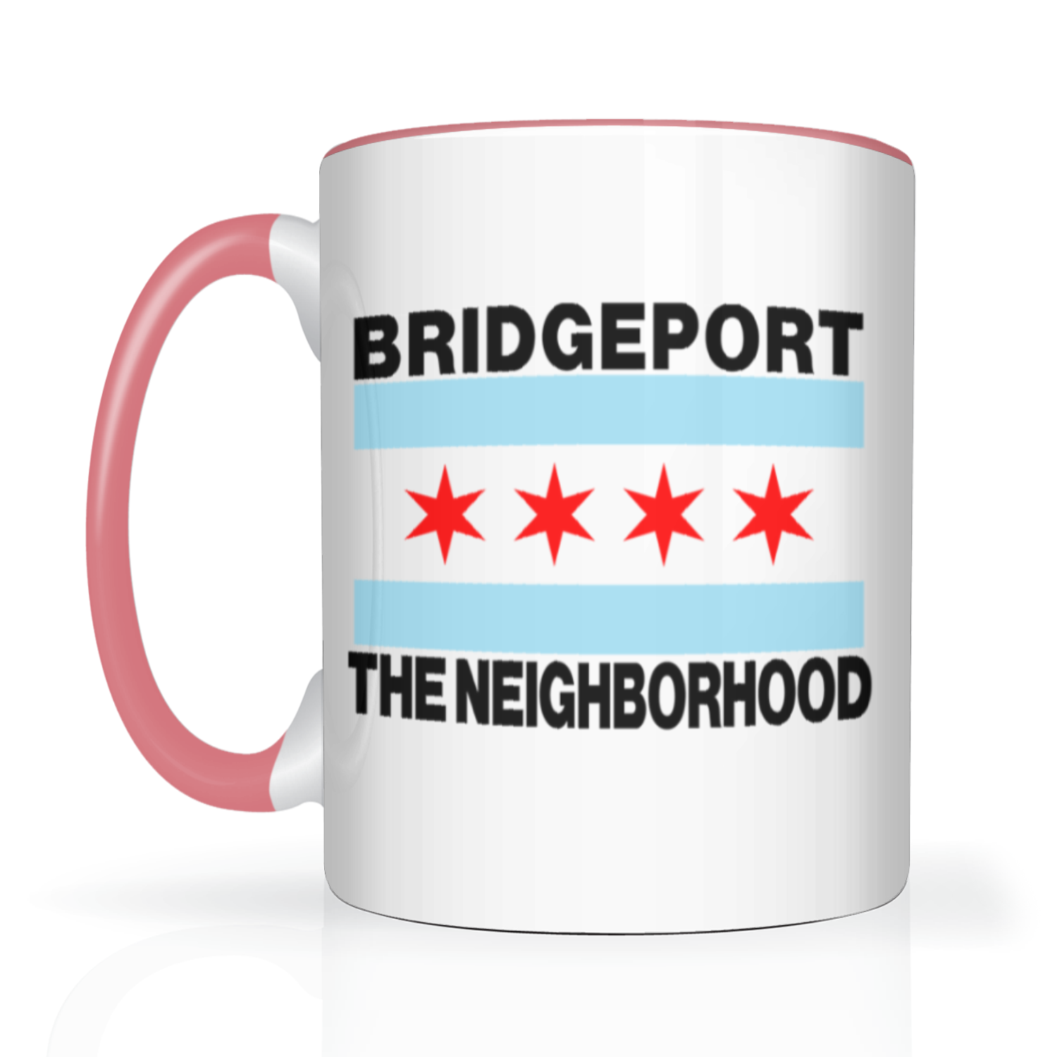 Chicago Flag Bridgeport 2 Tone 15oz Mug
