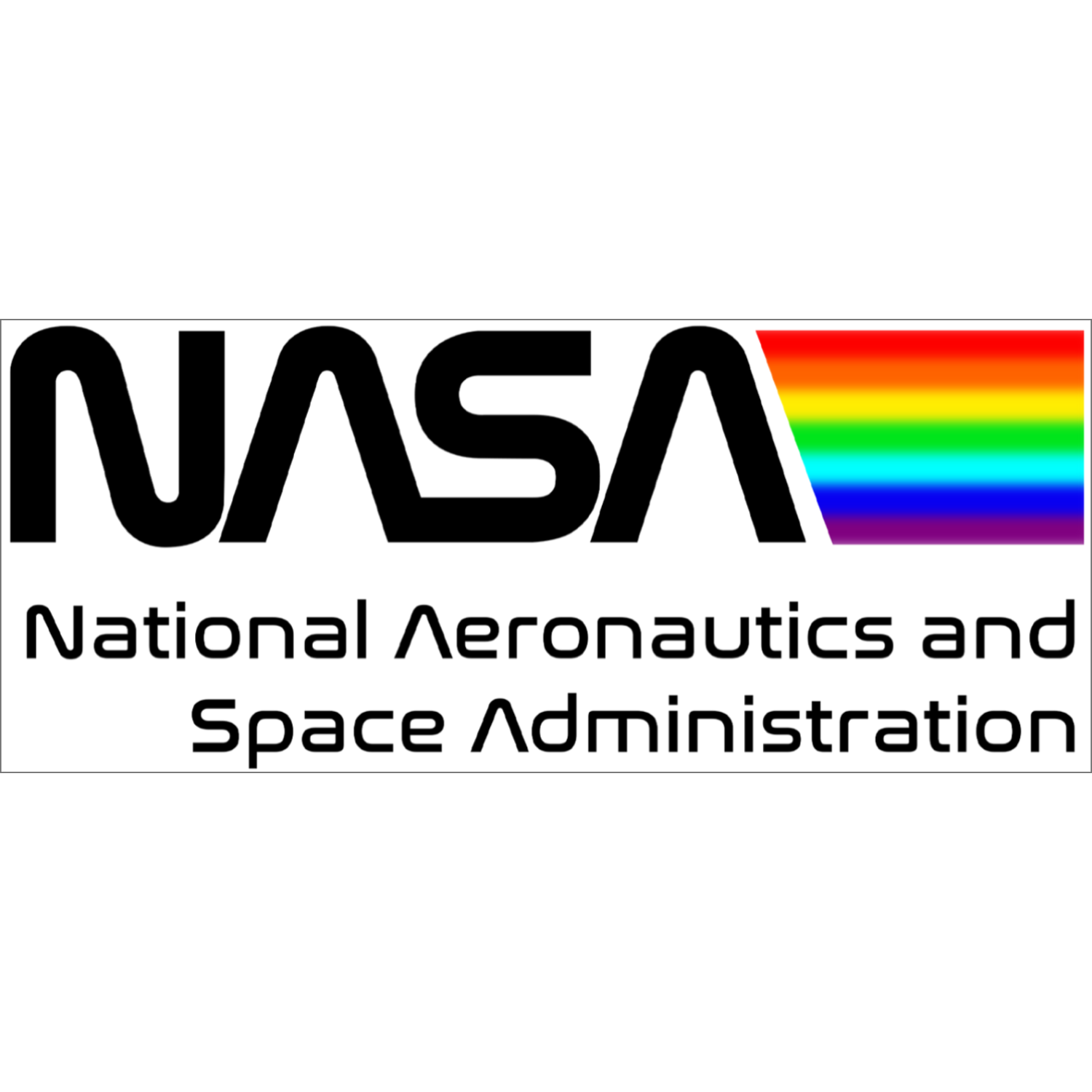 NASA Space Logo 2 Tone 15oz Mug