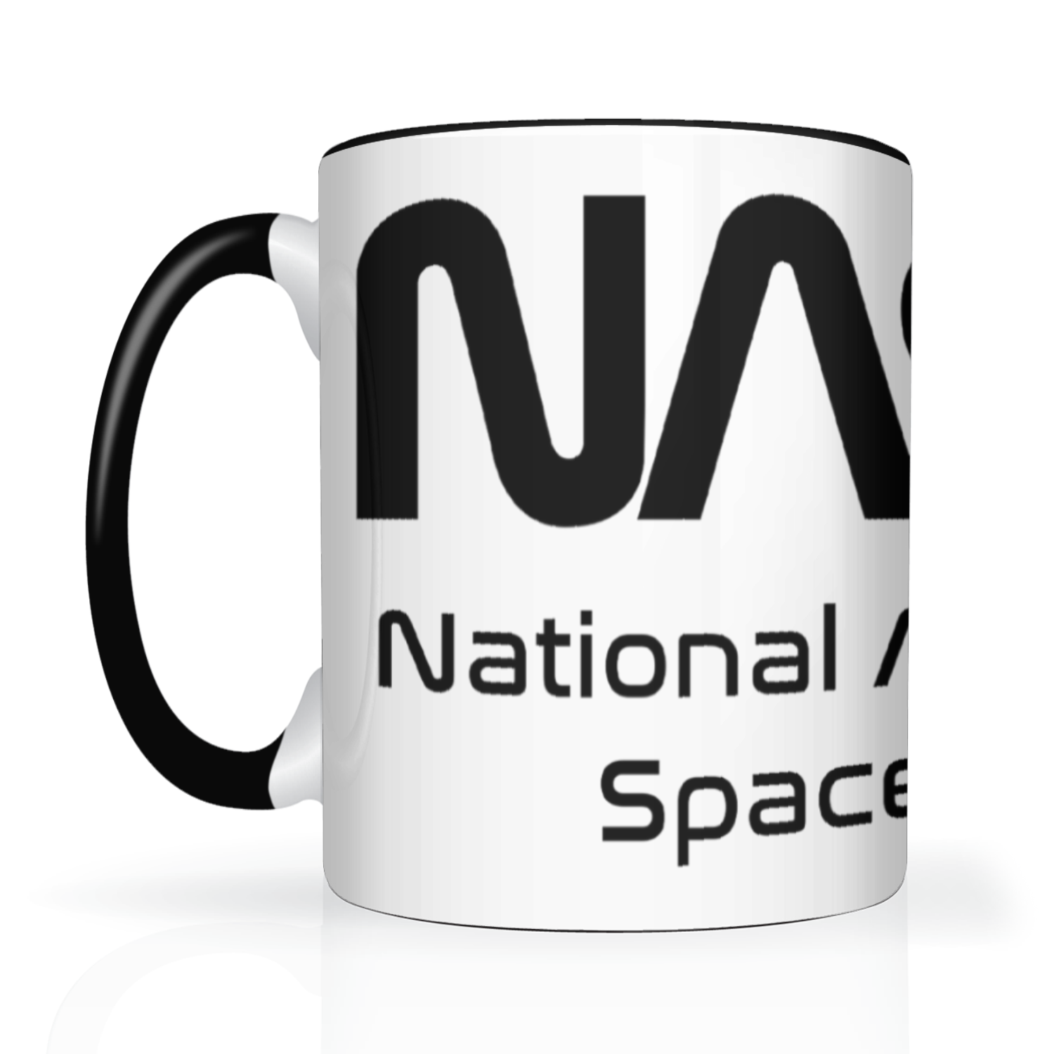 NASA Space Logo 2 Tone 15oz Mug