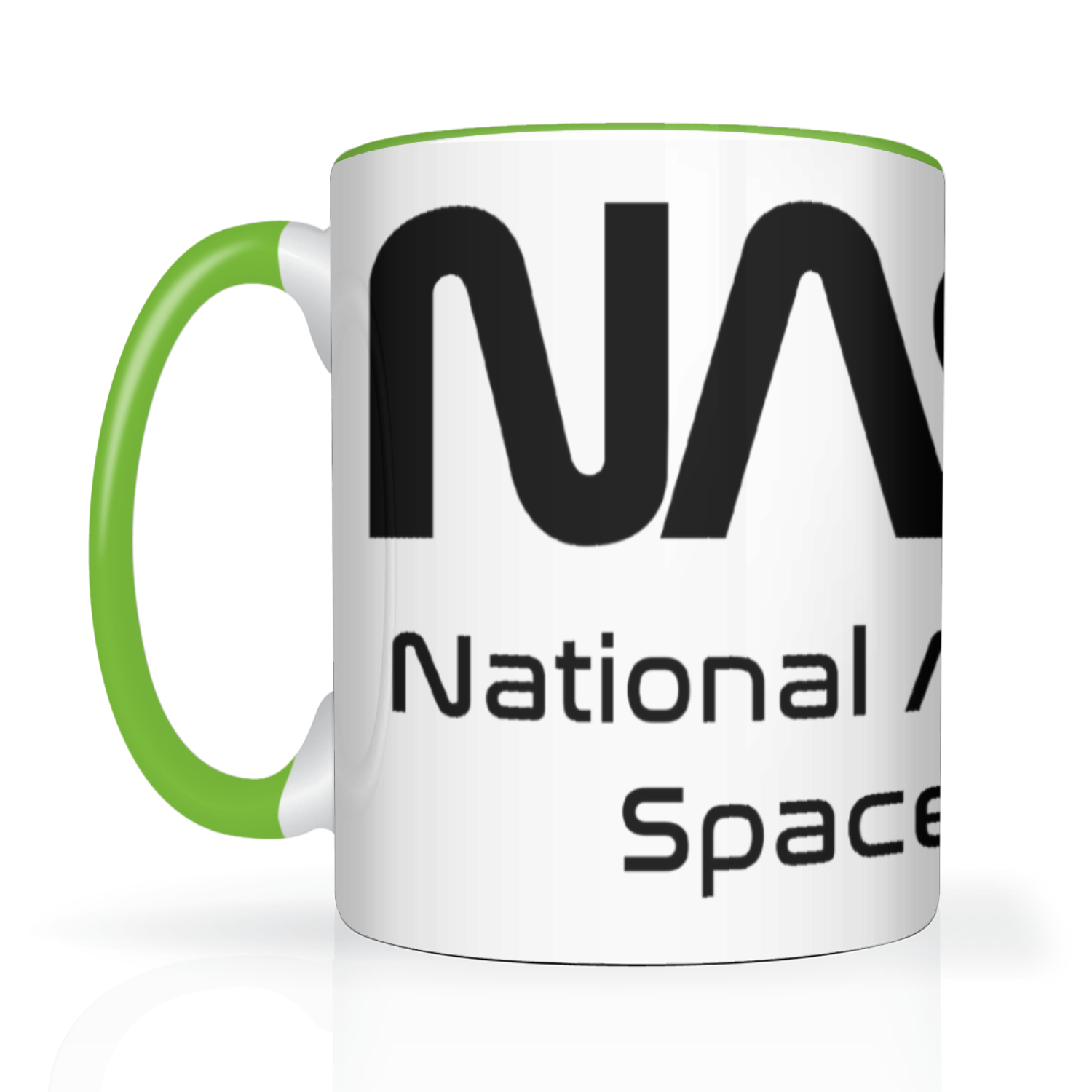 NASA Space Logo 2 Tone 15oz Mug