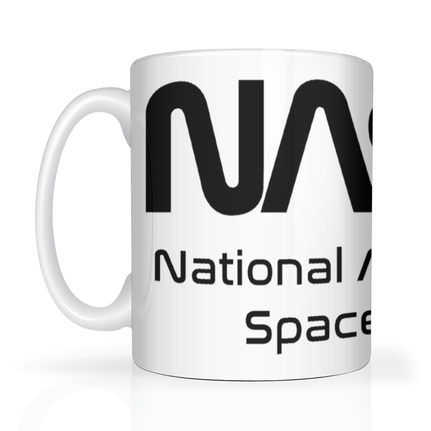 NASA Space Logo 2 Tone 15oz Mug