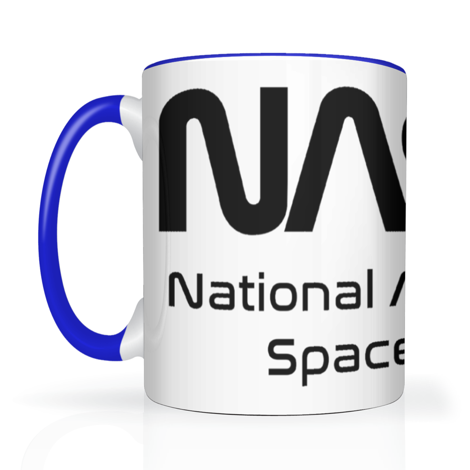 NASA Space Logo 2 Tone 15oz Mug