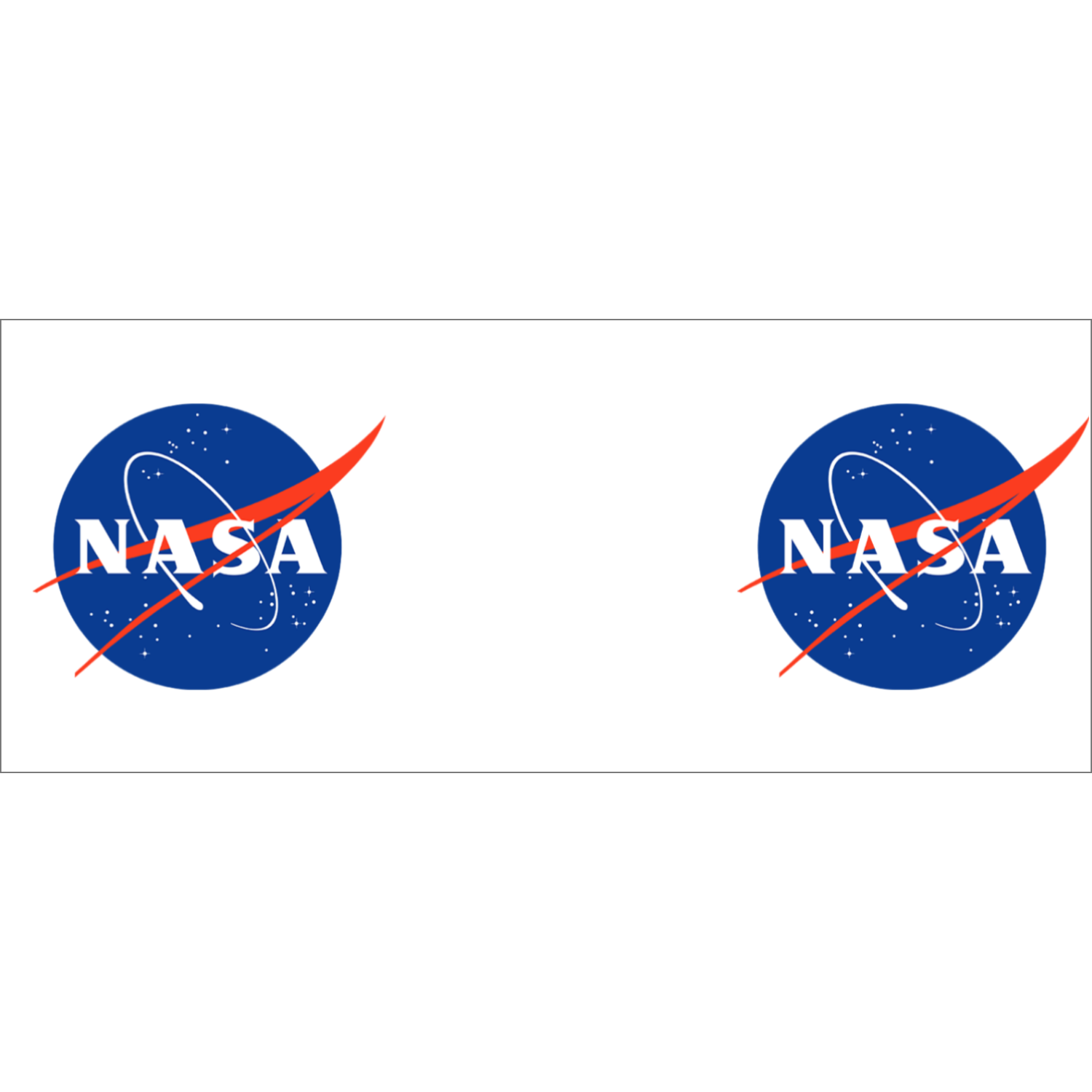 NASA Circle Logo 2 Tone 15oz Mug