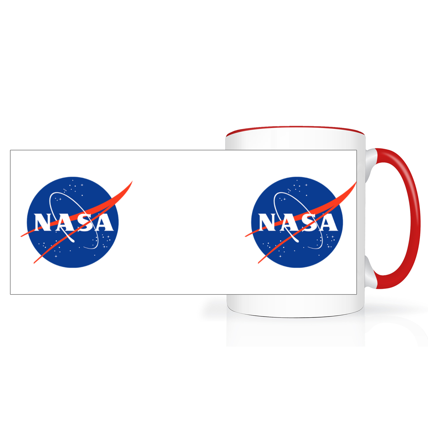 NASA Circle Logo 2 Tone 15oz Mug