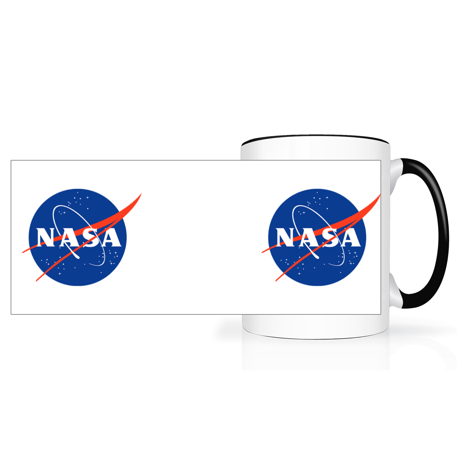 NASA Circle Logo 2 Tone 15oz Mug