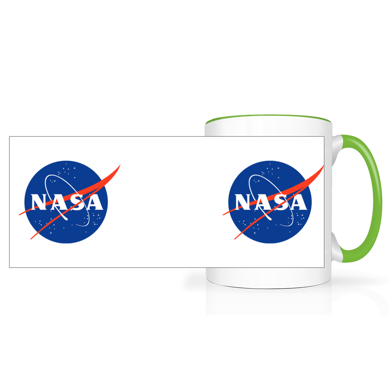 NASA Circle Logo 2 Tone 15oz Mug